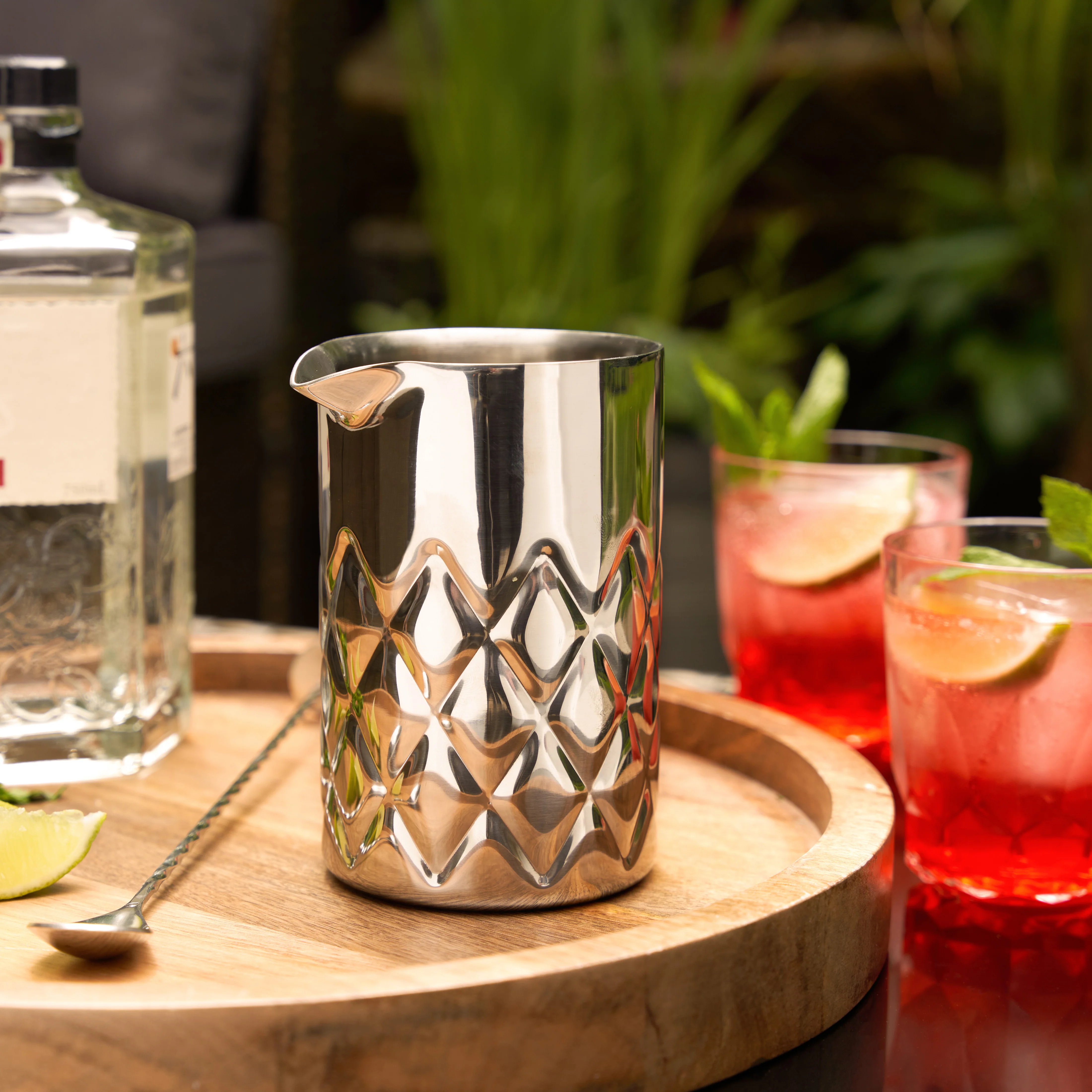 Admiral Stainless Steel Double-Walled Mixing Glass - Image 3