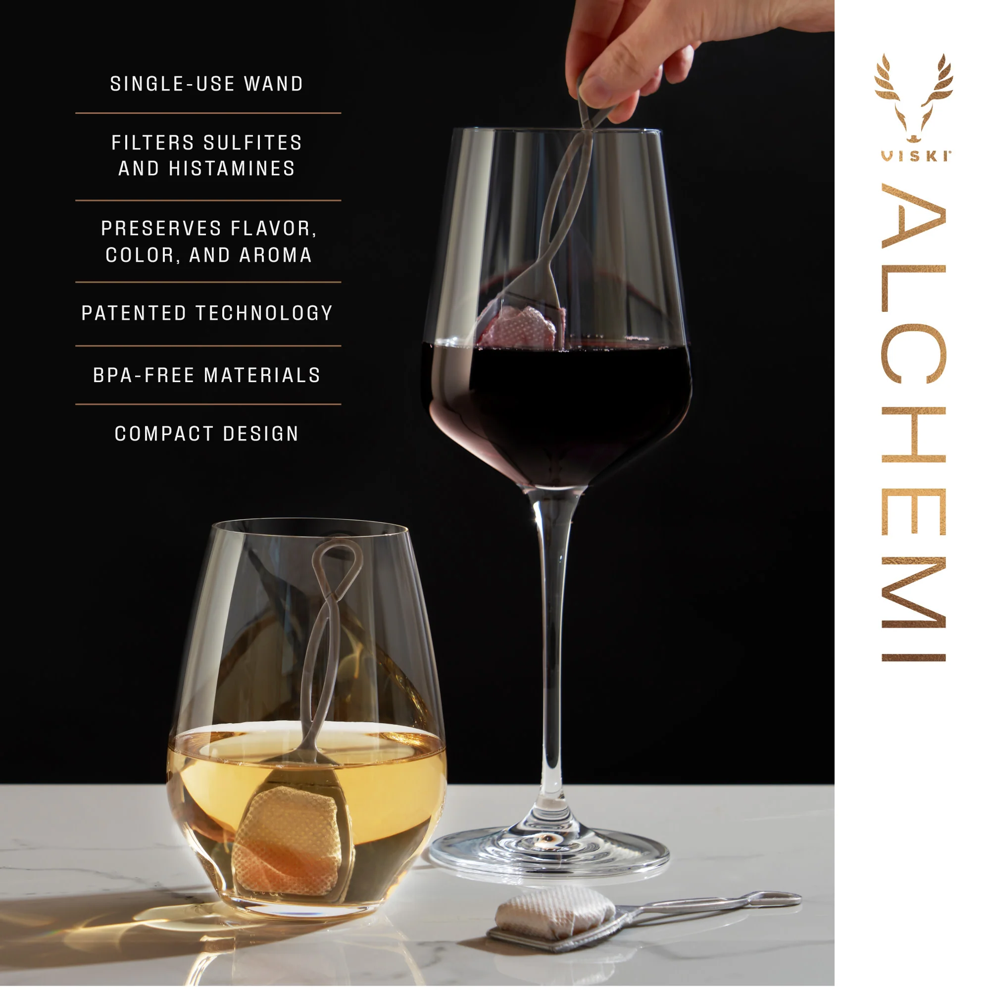 Alchemi Wine Purifiers, Set of 3 - Image 3