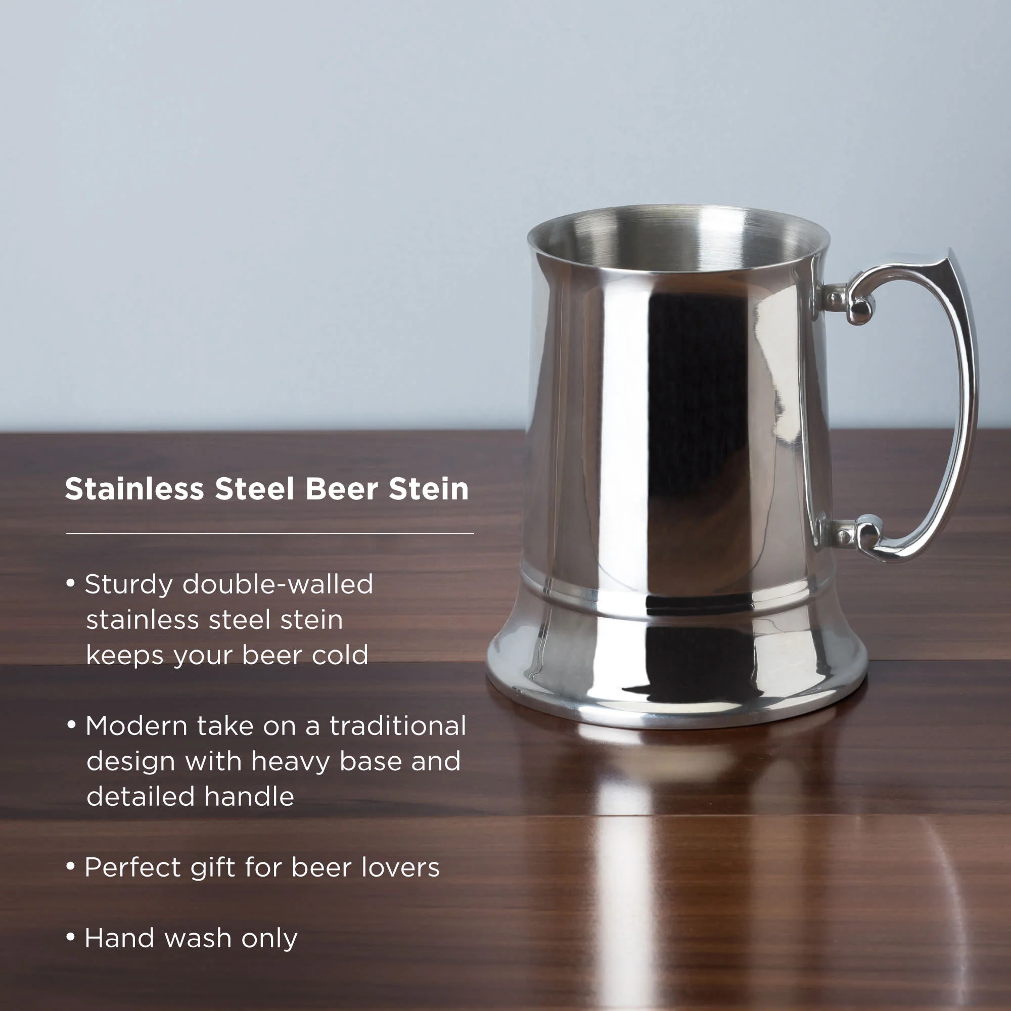 Stainless Steel Beer Stein - Image 4