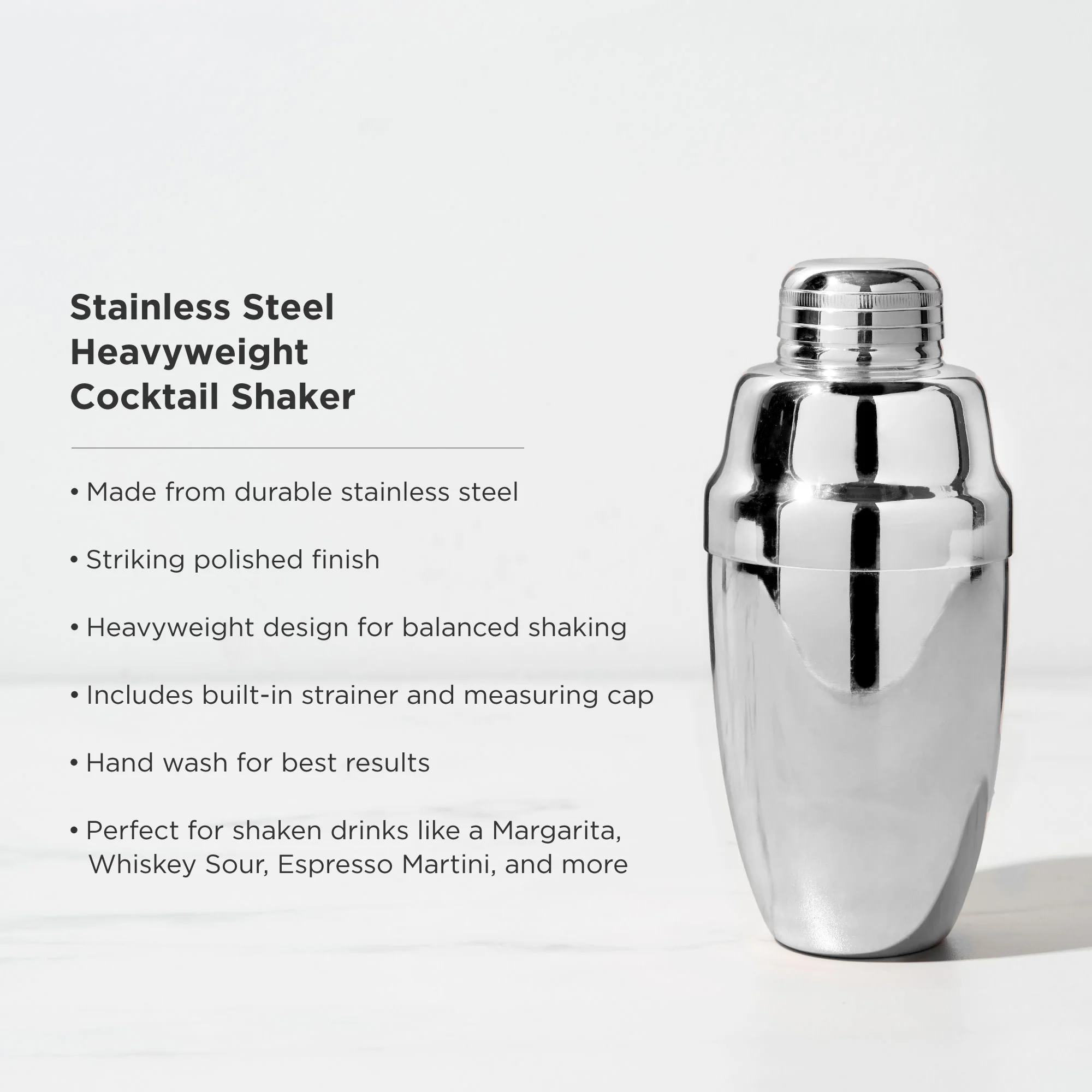 Harrison Heavyweight Cocktail Shaker - Image 5